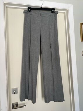 Nordstrom Gray Wide-Leg Women's Dress Pants
